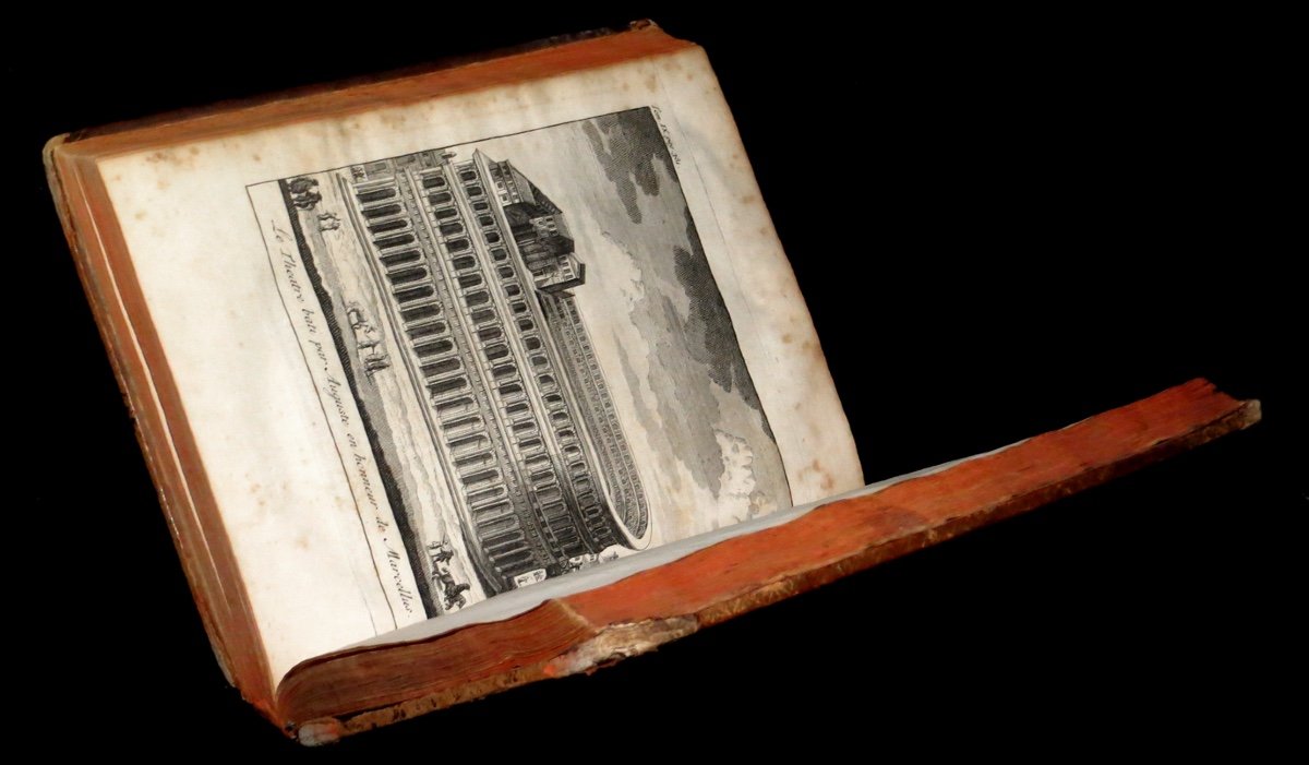 [italia Roma Binding With Arms In-4] Bower - Histoire Universelle. 1748.-photo-3