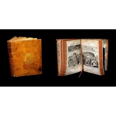 [italia Roma Binding With Arms In-4] Bower - Histoire Universelle. 1748.