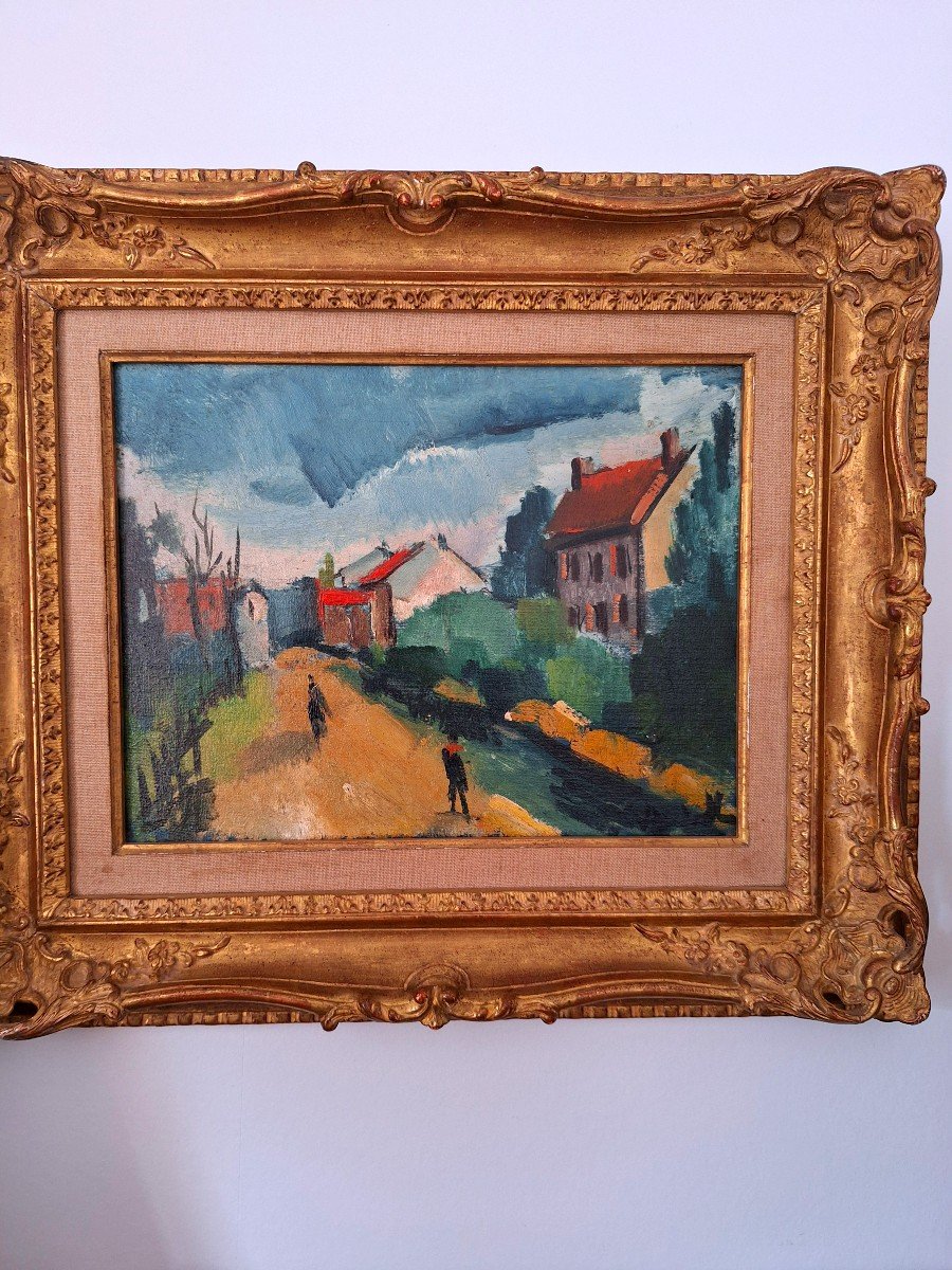 Maurice De Vlaminck "animated Landscape"-photo-2