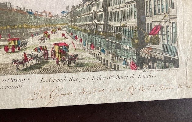 Vue d'optique de la grande rue à Londres (# Strand Angleterre)-photo-2