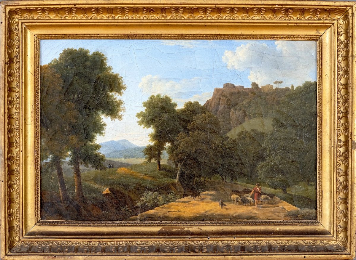 Jenny Des Roys (1796–1867) - Neoclassical Landscape - Oil