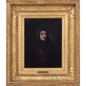 Théodule Ribot (1823–1891) - Portrait de la mère de l'artiste - Huile