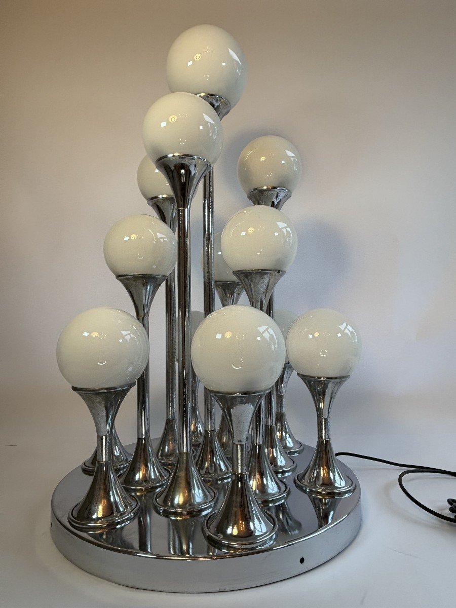 Lampe "bubble" De Goffredo Reggiani, Italie, Années 1970 -photo-4