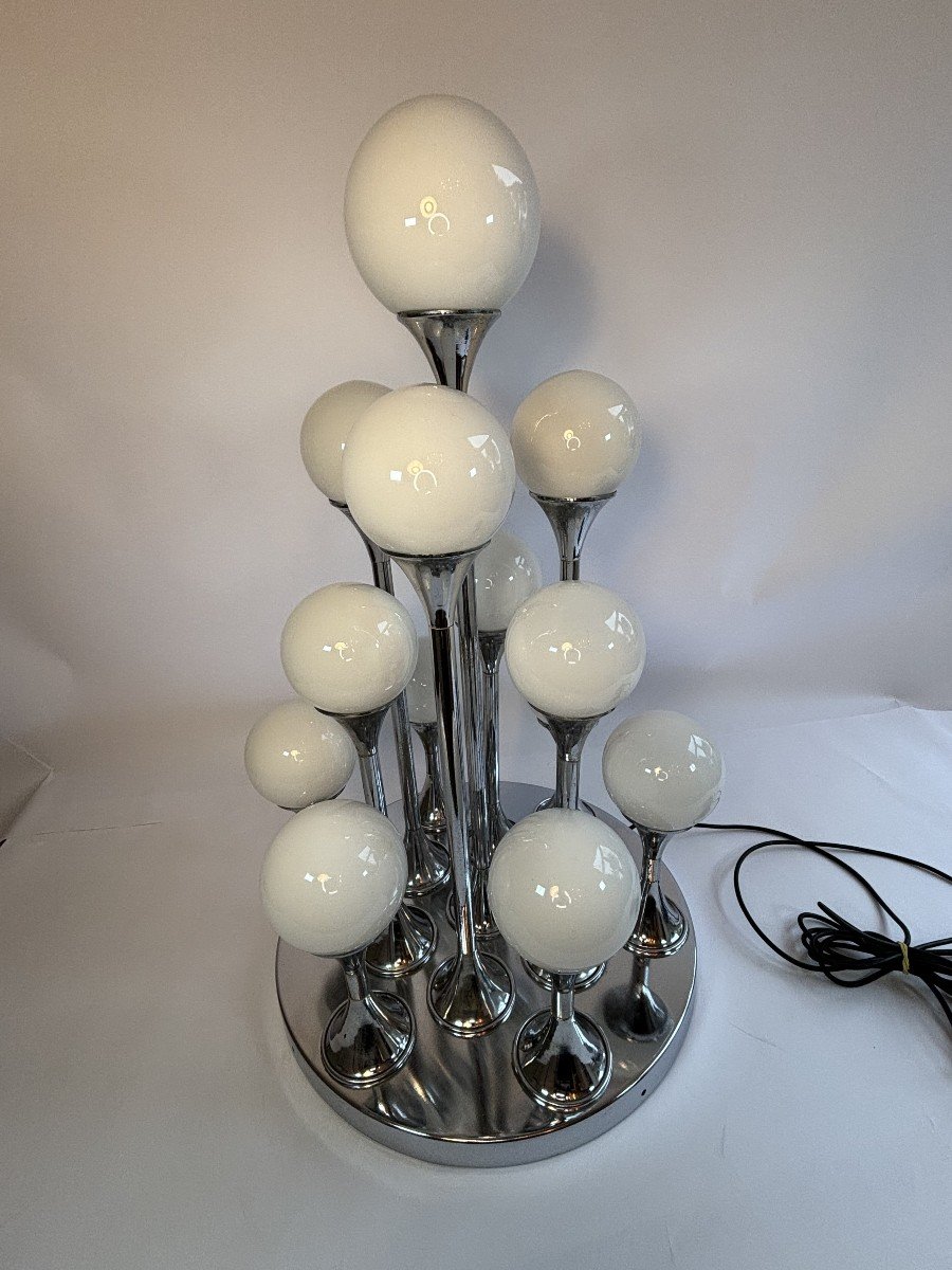 Lampe "bubble" De Goffredo Reggiani, Italie, Années 1970 -photo-2