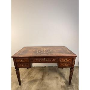 Italian Desk In The Giuseppe Maggiolini Style - 20th Century