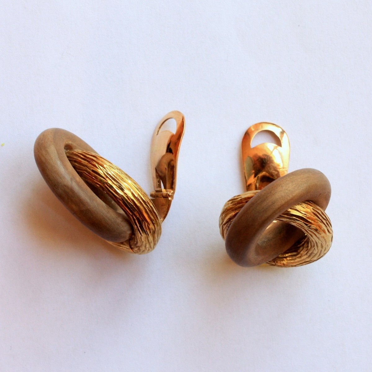 René Boivin - Pair Of Ear Clips-photo-2