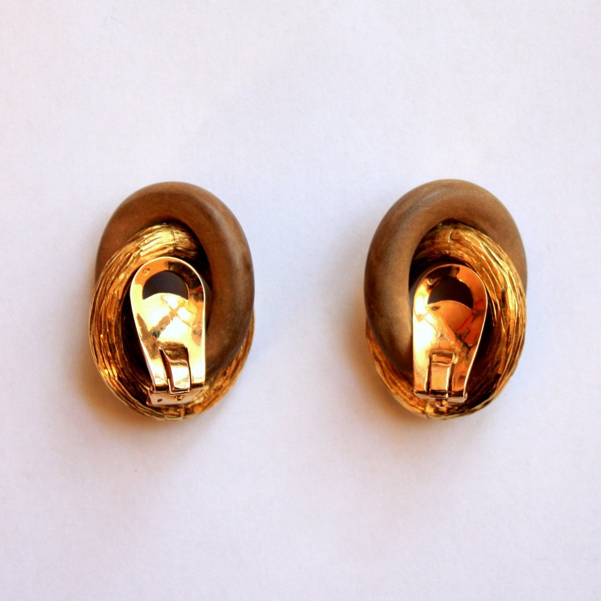 René Boivin - Pair Of Ear Clips-photo-3