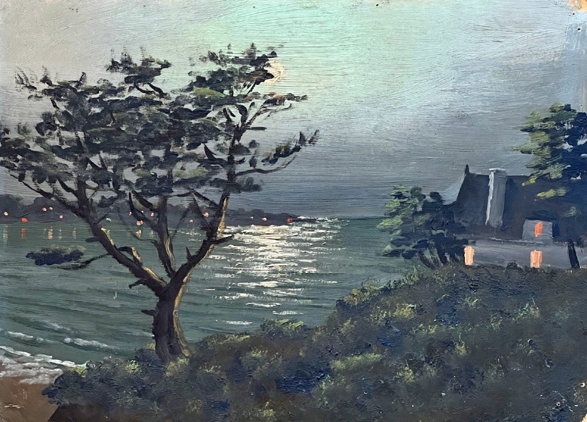 Night Landscape In Brittany