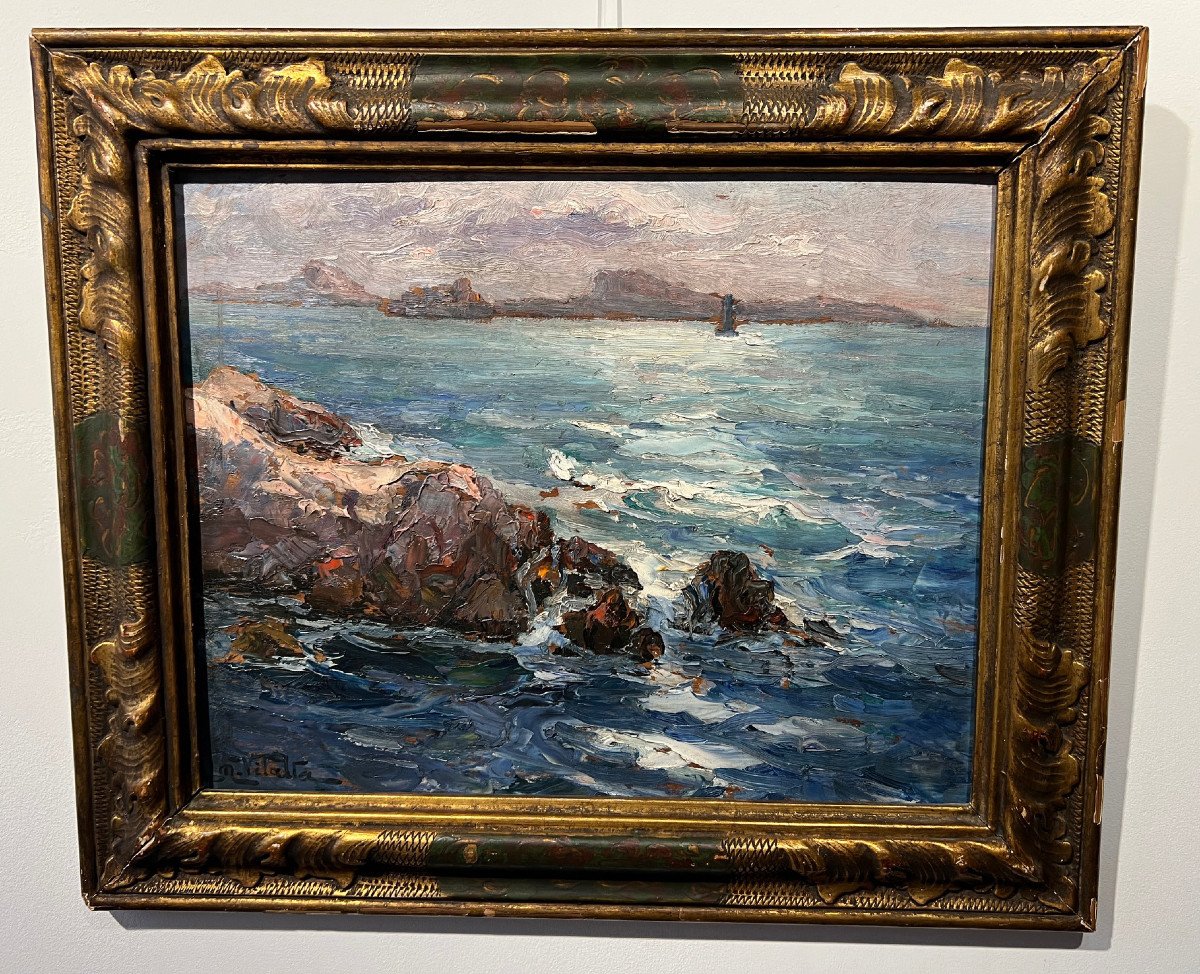 Rocky Coast, Michel Vilalta, C.1920-photo-2