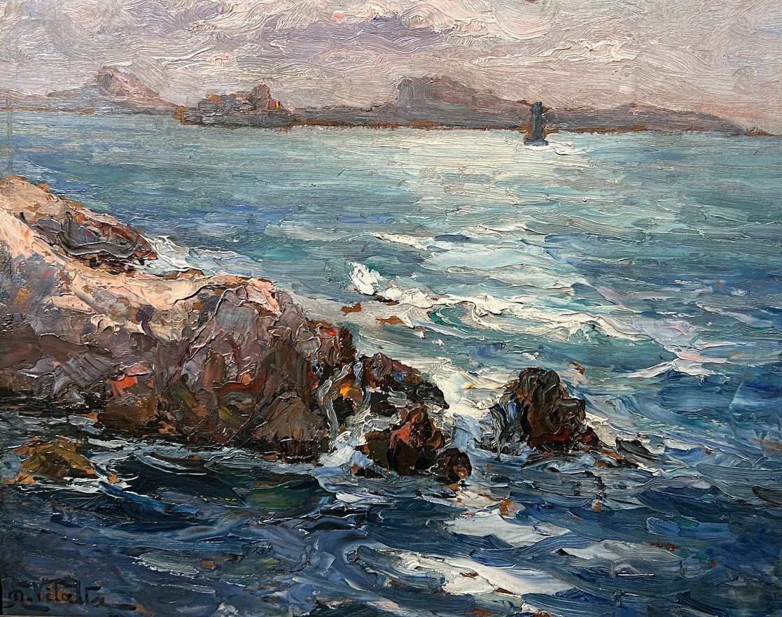 Rocky Coast, Michel Vilalta, C.1920