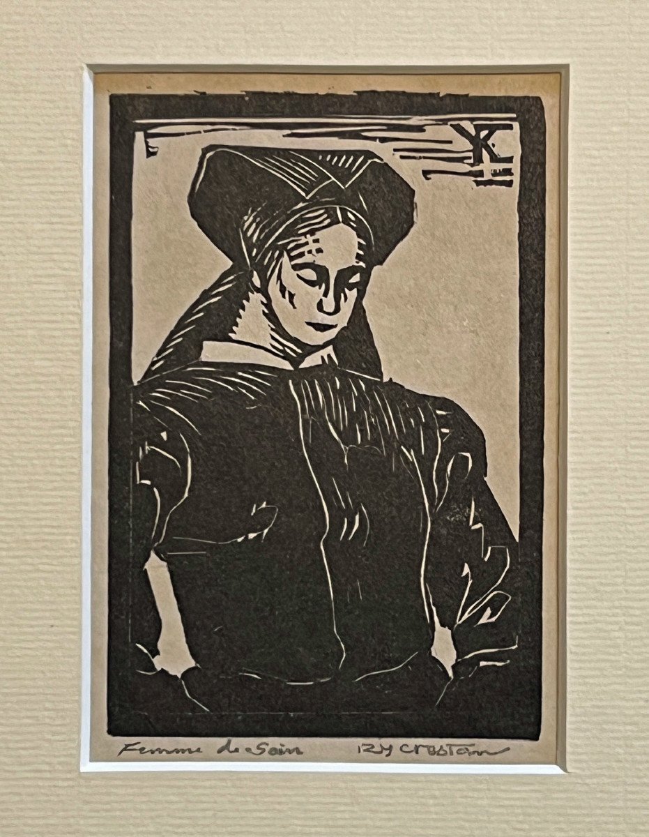 René-Yves Creston, femme de l'île de Sein, 1924