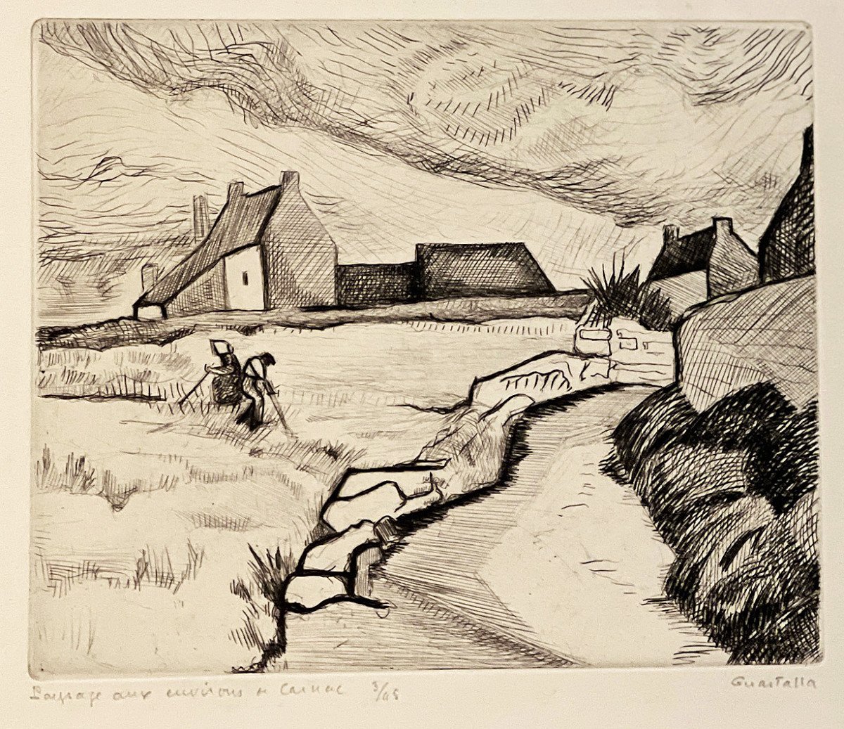 Surroundings Of Carnac, Pierre Guastalla, C.1950