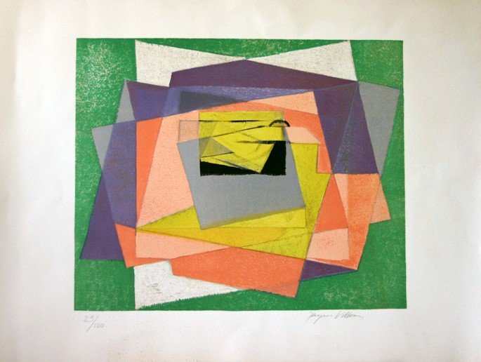 Jacques Villon, Composition Abstraite