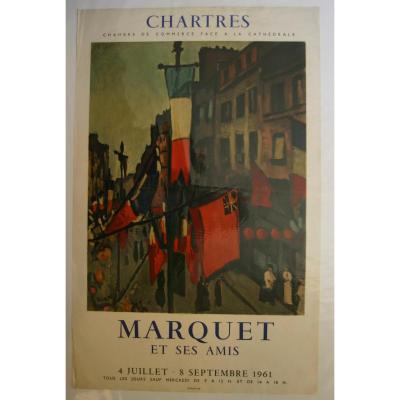 Albert Marquet, Affiche Mourlot, Chartres