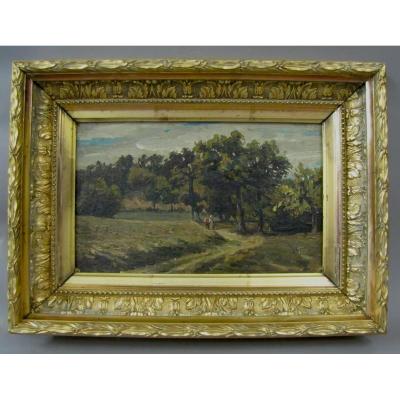 2 Small Landscapes, Barbizon - Fontainebleau Forest