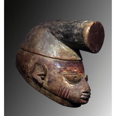 masque casque "gelede" Yorouba. Nigéria