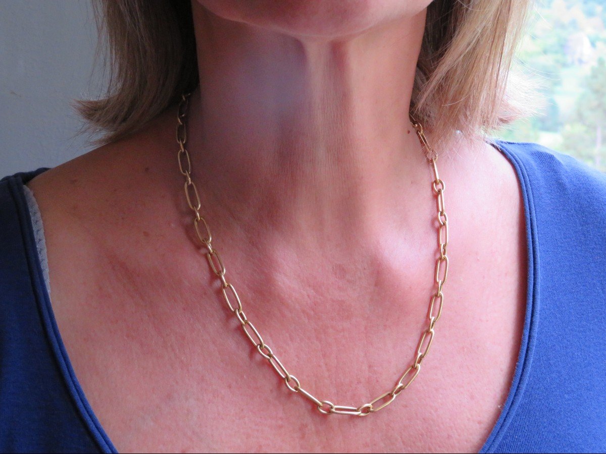 Gold Chain Choker-photo-2