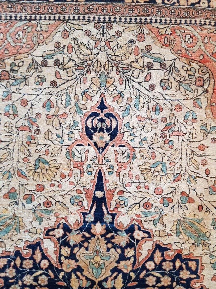 Kashan Mortachem Rug, Persia, Which Dates From The End Of The 19th Century.-photo-5