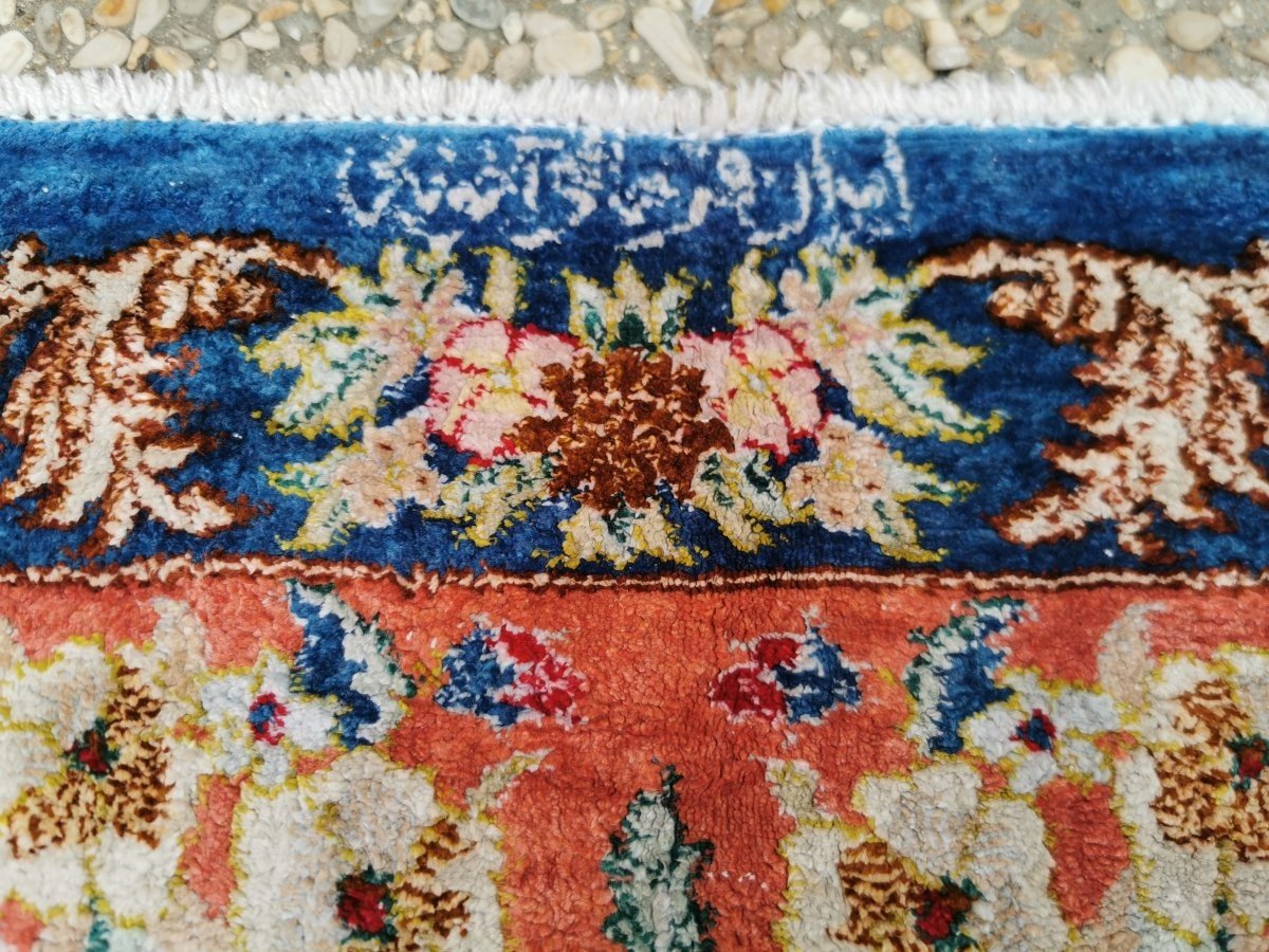 Ghoum Carpet Signed, Atelier Imperial, Year 1960.-photo-4