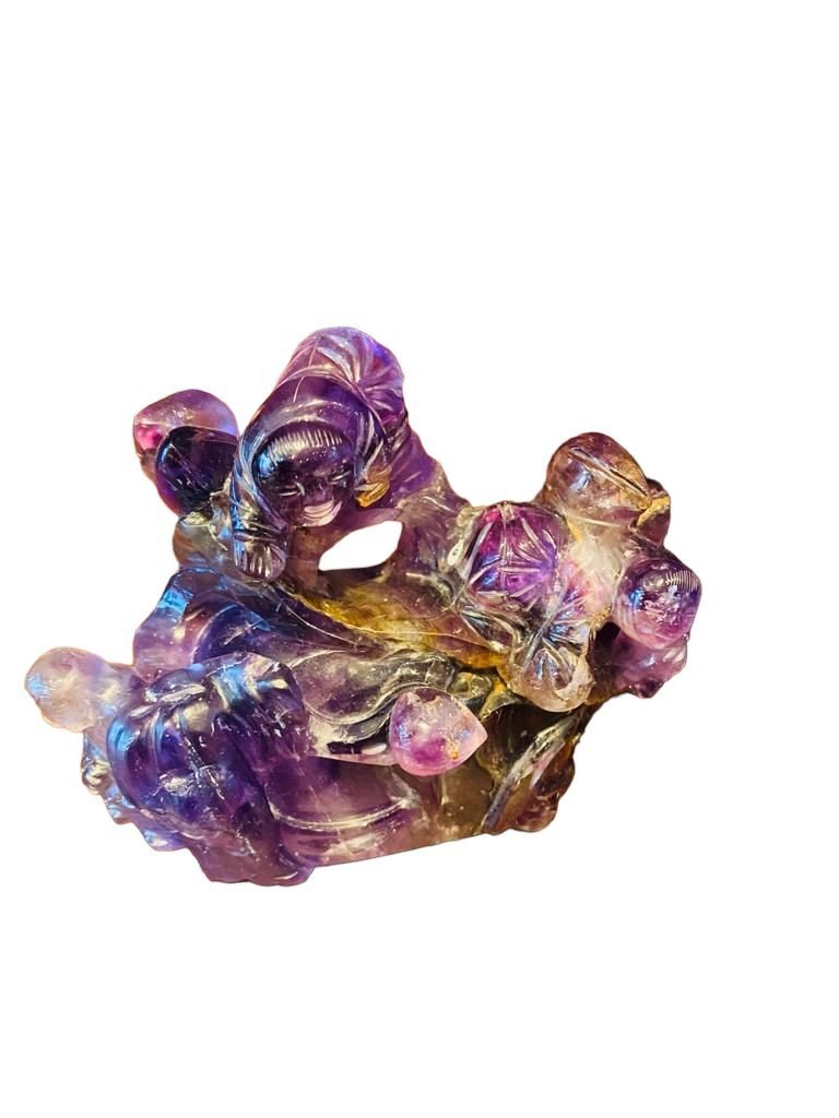 Group In Amethyst, From The 19th Century.-photo-5