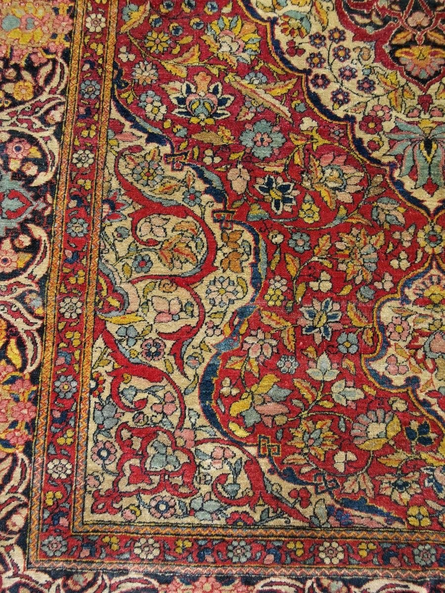 Tapis Teheran En Laine, Iran, Fin 19ème Siècle-photo-6