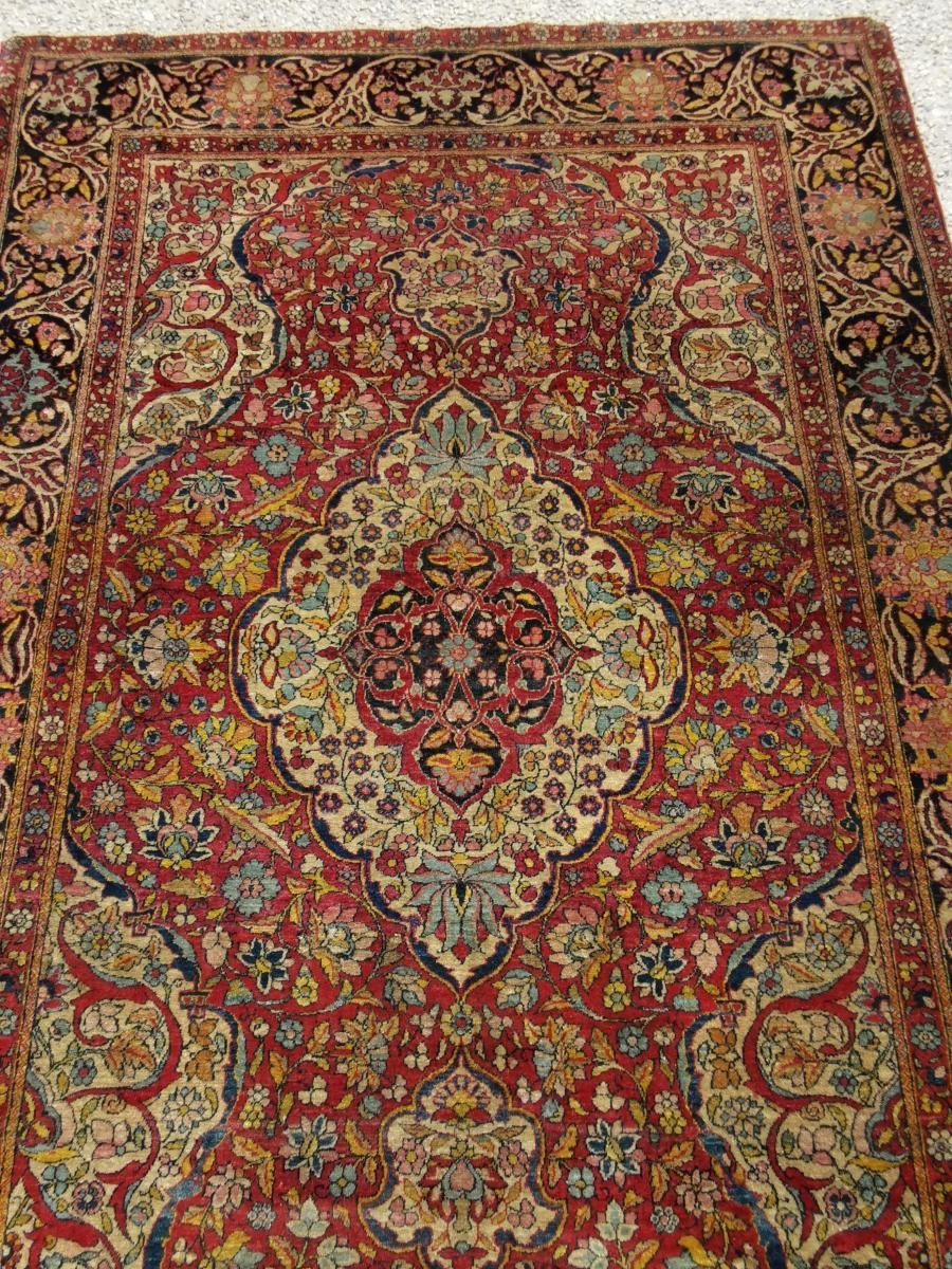 Tapis Teheran En Laine, Iran, Fin 19ème Siècle-photo-7