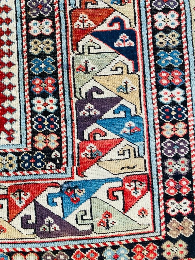 Chirvan Kouba Caucasus Rug In Wool, 19th Century-photo-3