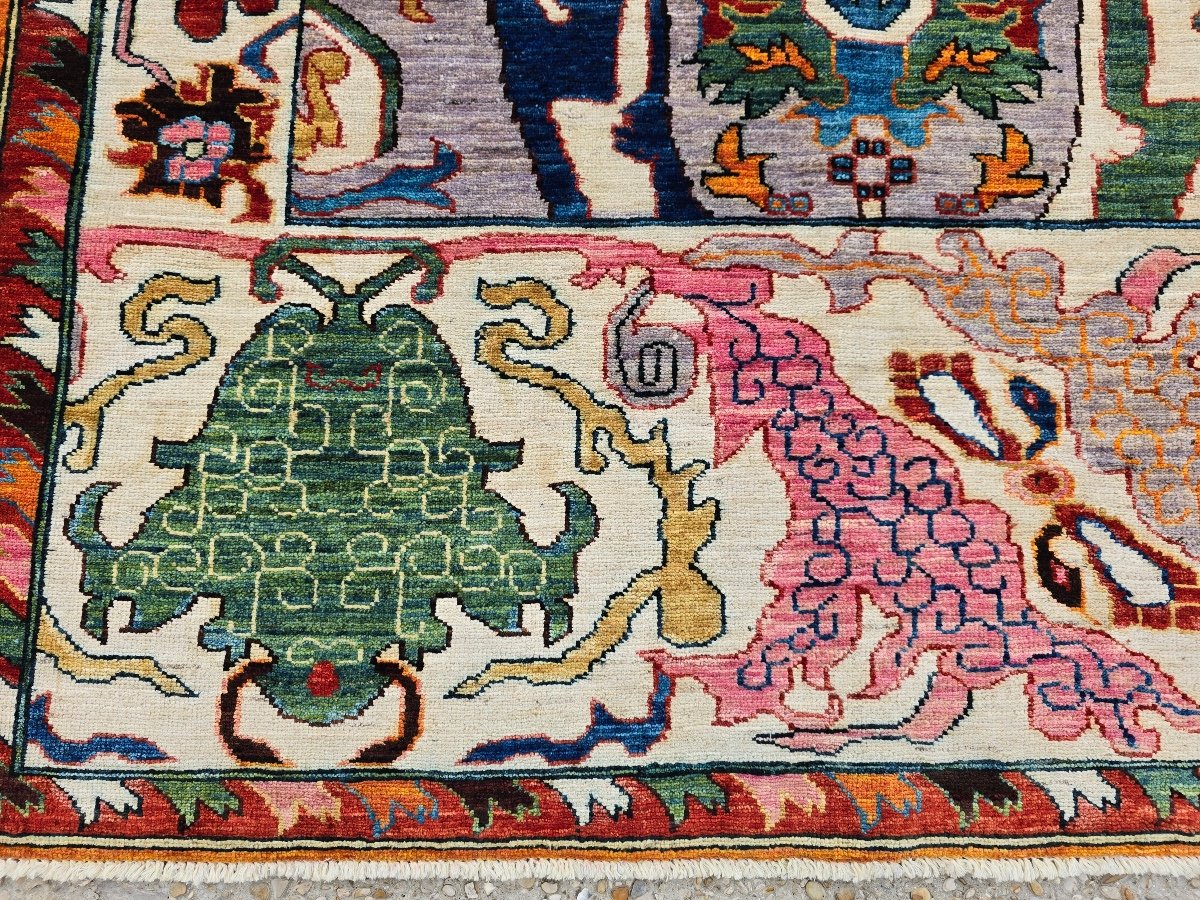 Bidjar Carpet Garrus Design, Wool, Shah Period -photo-2