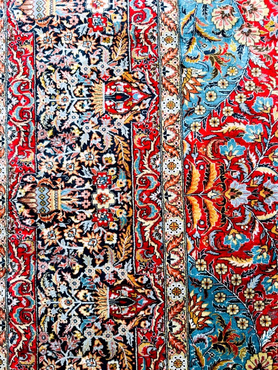 Shah's Silk Tabriz, Circa 1960-photo-7