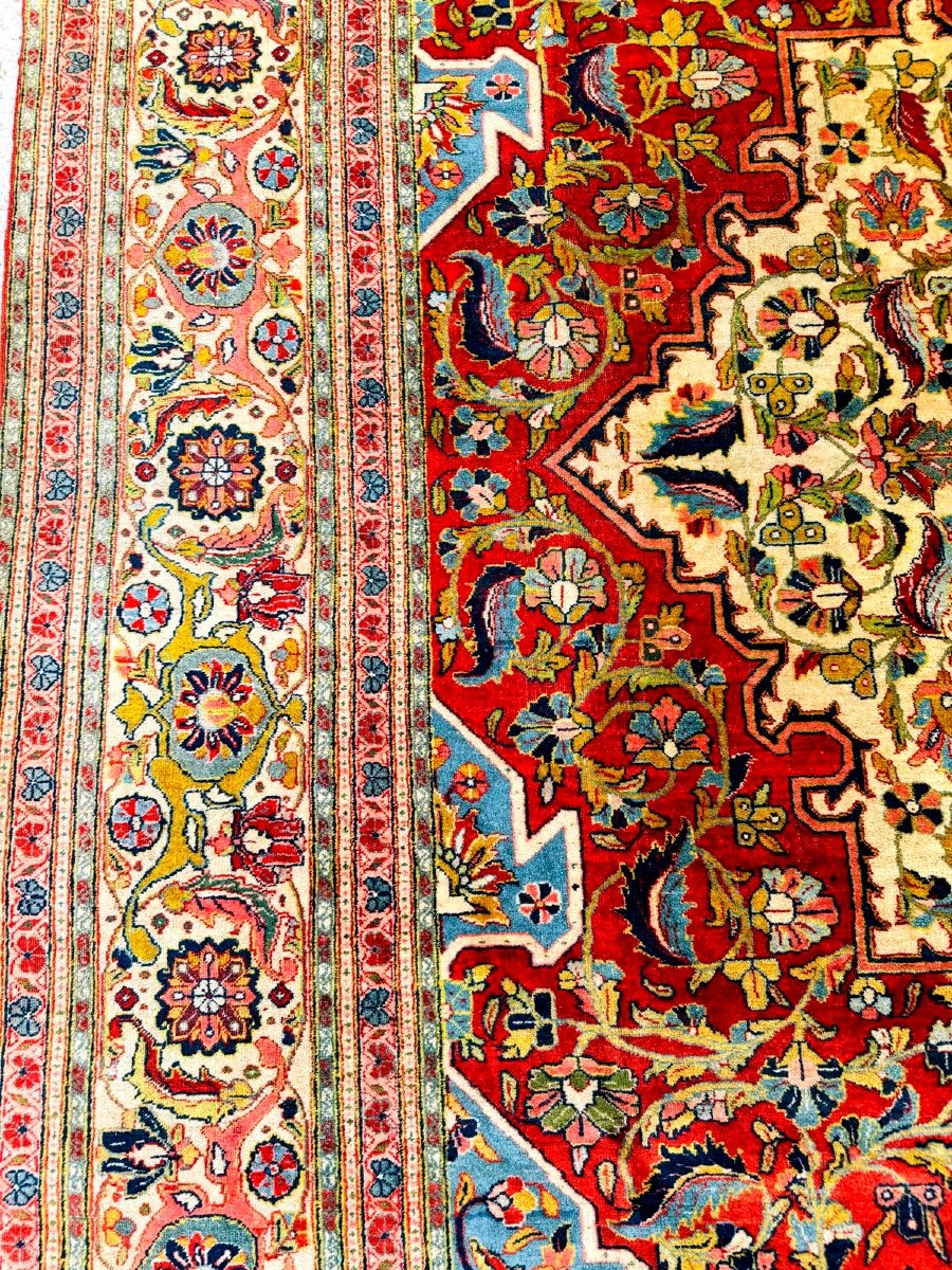 Tapis Tabriz  Hadji Alili , Iran, vers  1920-photo-4