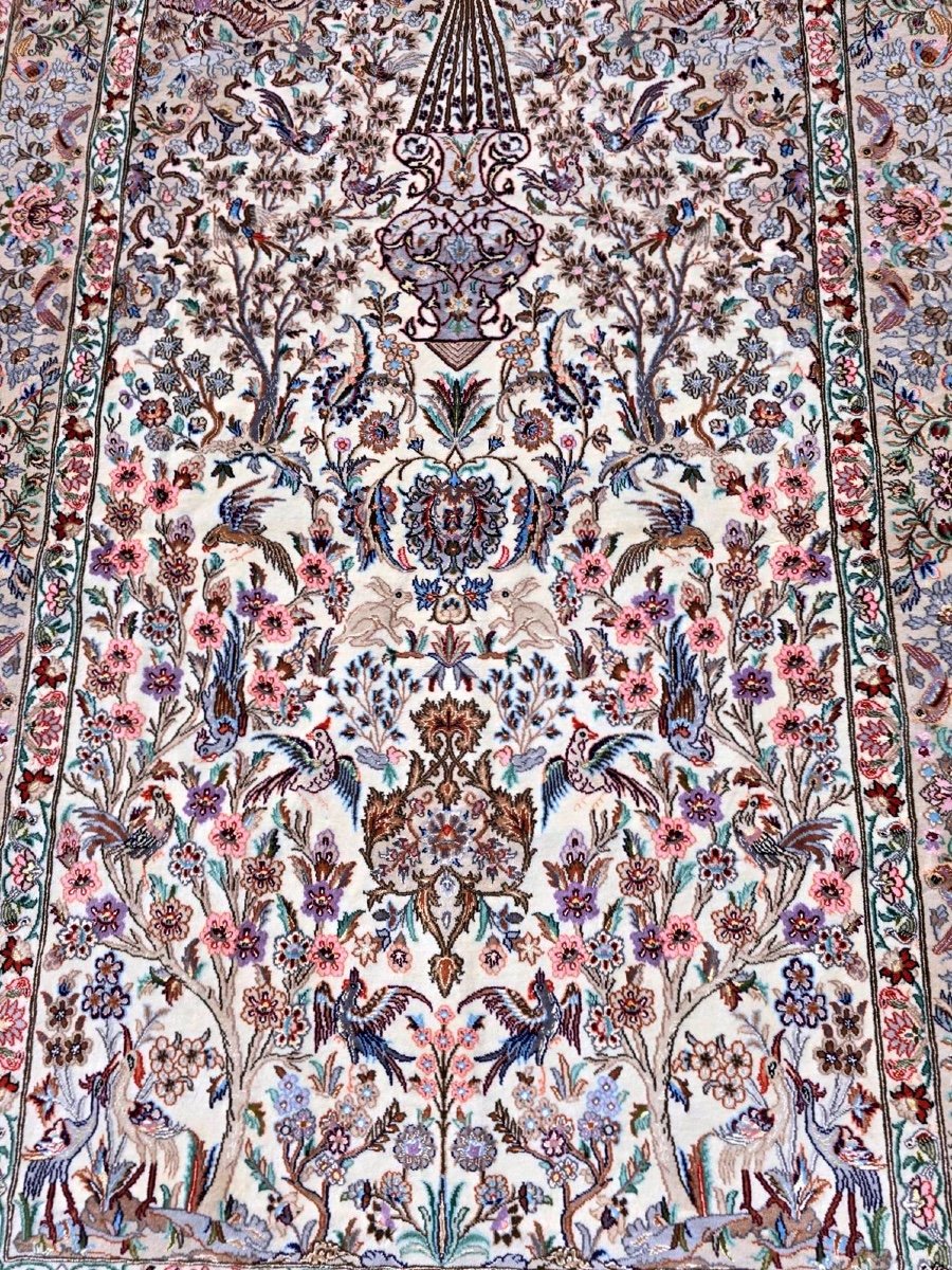 Tapis Ispahan Royal – Signé, Iran, Vers 1965/70-photo-3