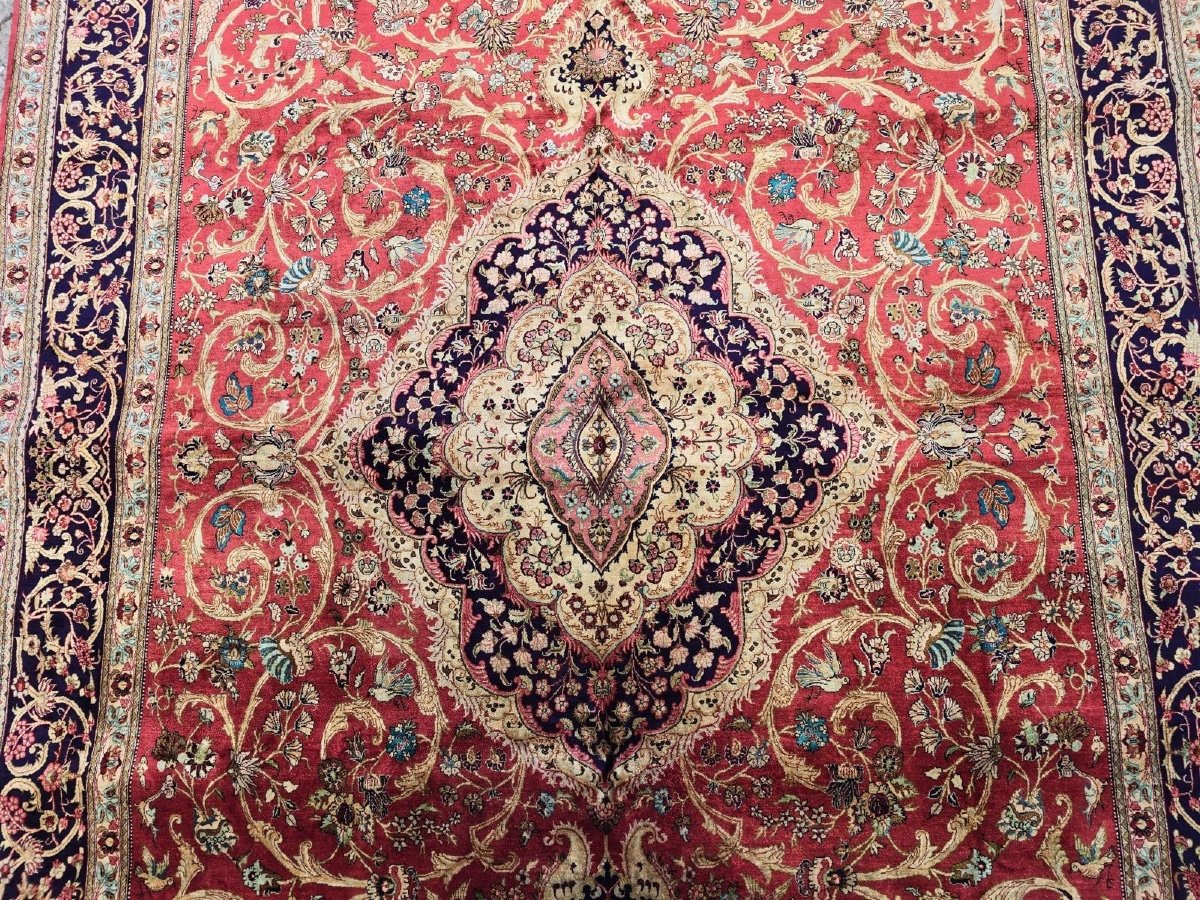 Exceptional Ghoum Silk Rug-photo-6