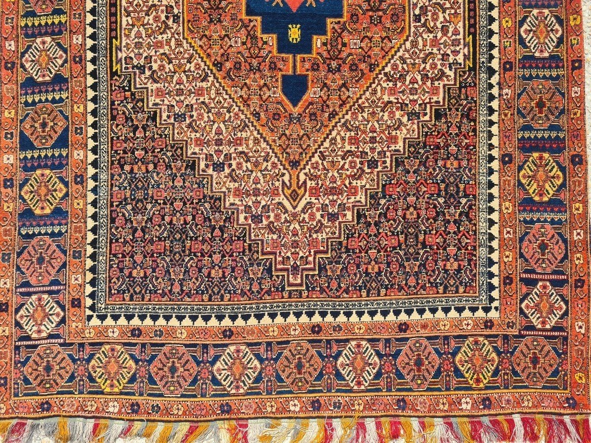 Senneh Carpet Made Of Wool, Iran. -photo-1