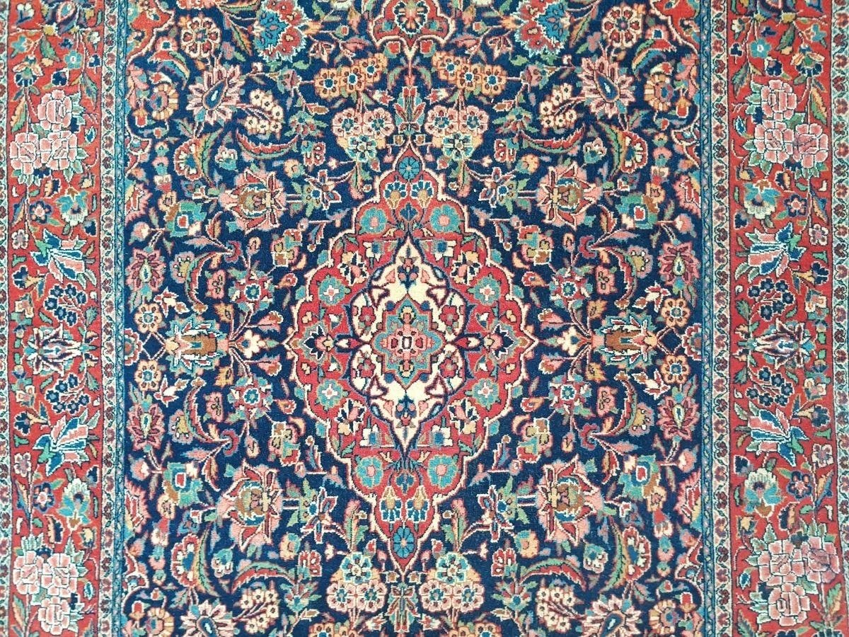 Tapis Kashan En Laine, Iran, Années 1930-photo-3