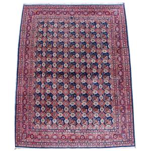 Tapis Varamin En Laine, Iran, Vers 1950