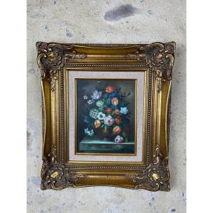 Oil On Wood, Late 19th Century, Signed A.vianni