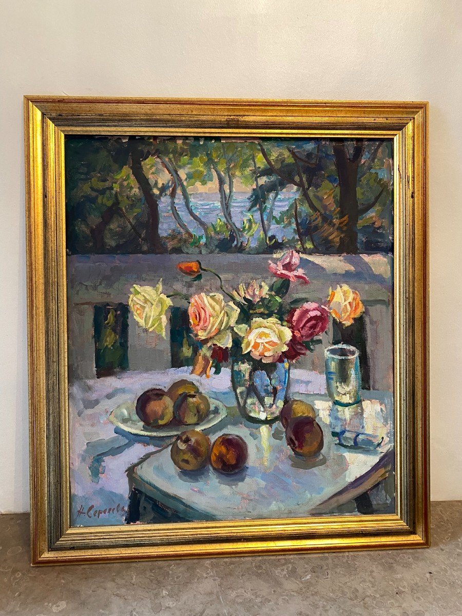 Nature Morte école Russe