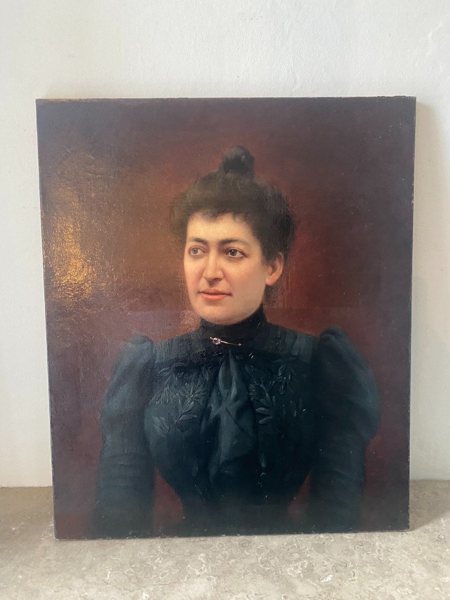 Portrait Of A 19th Century School Woman-photo-1