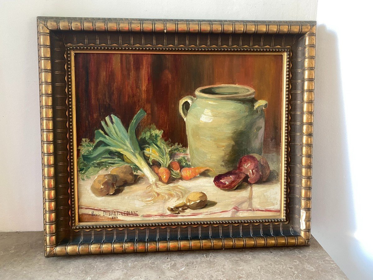 Still Life Signed 20th Century School-photo-2