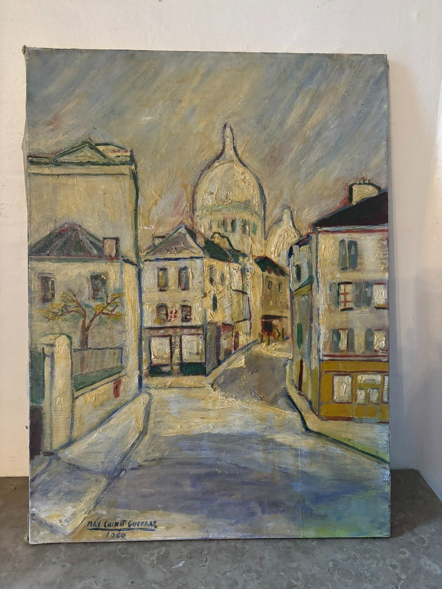 Paysage De Montmartre à Paris-photo-1