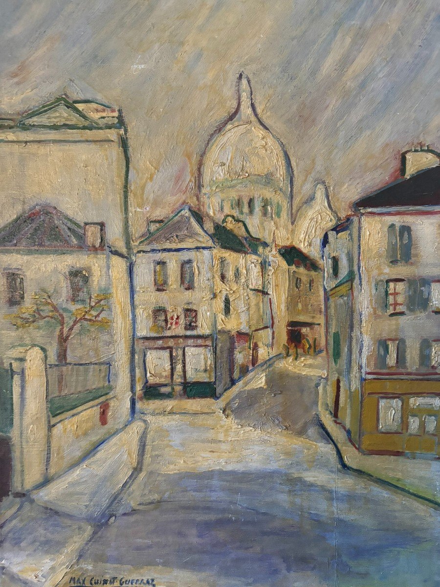 Paysage De Montmartre à Paris-photo-2