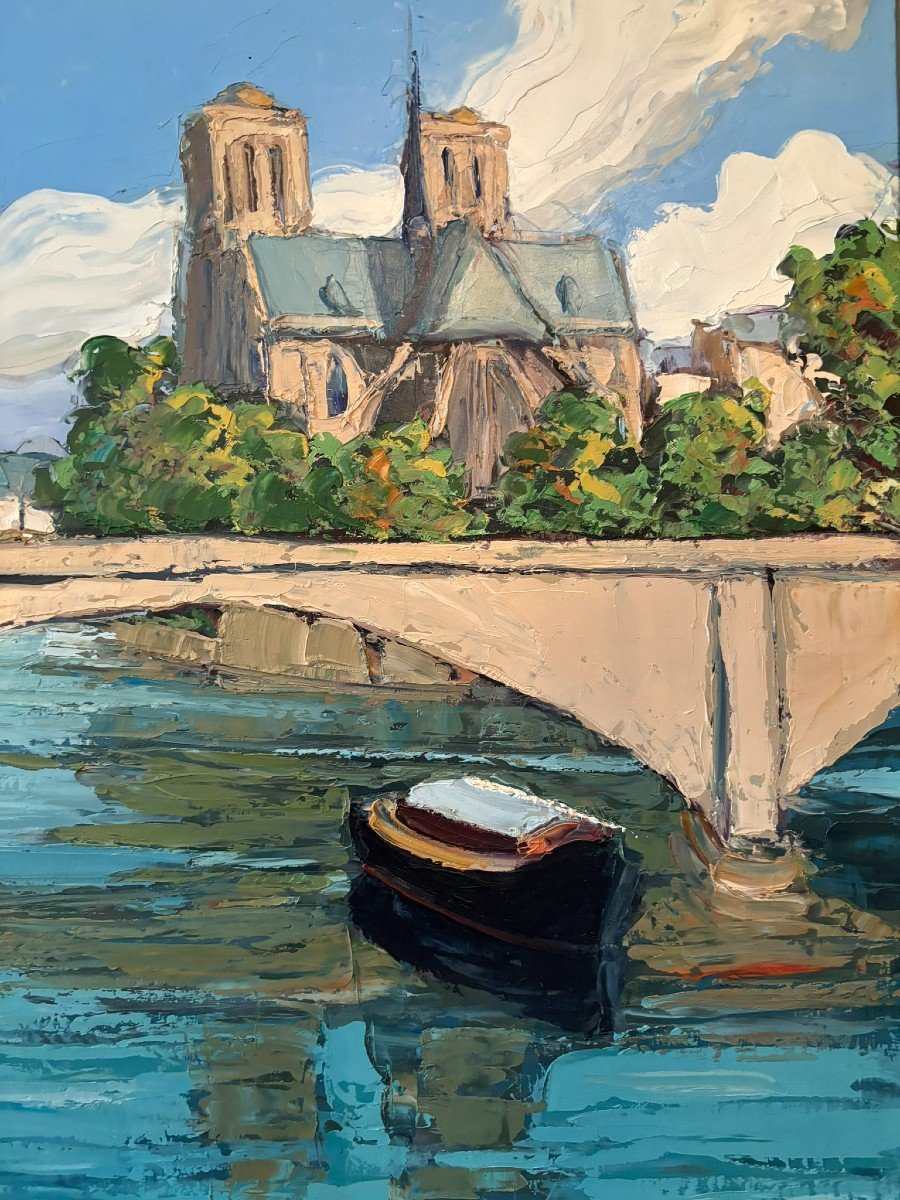 La Seine et Notre Dame de Paris-photo-4