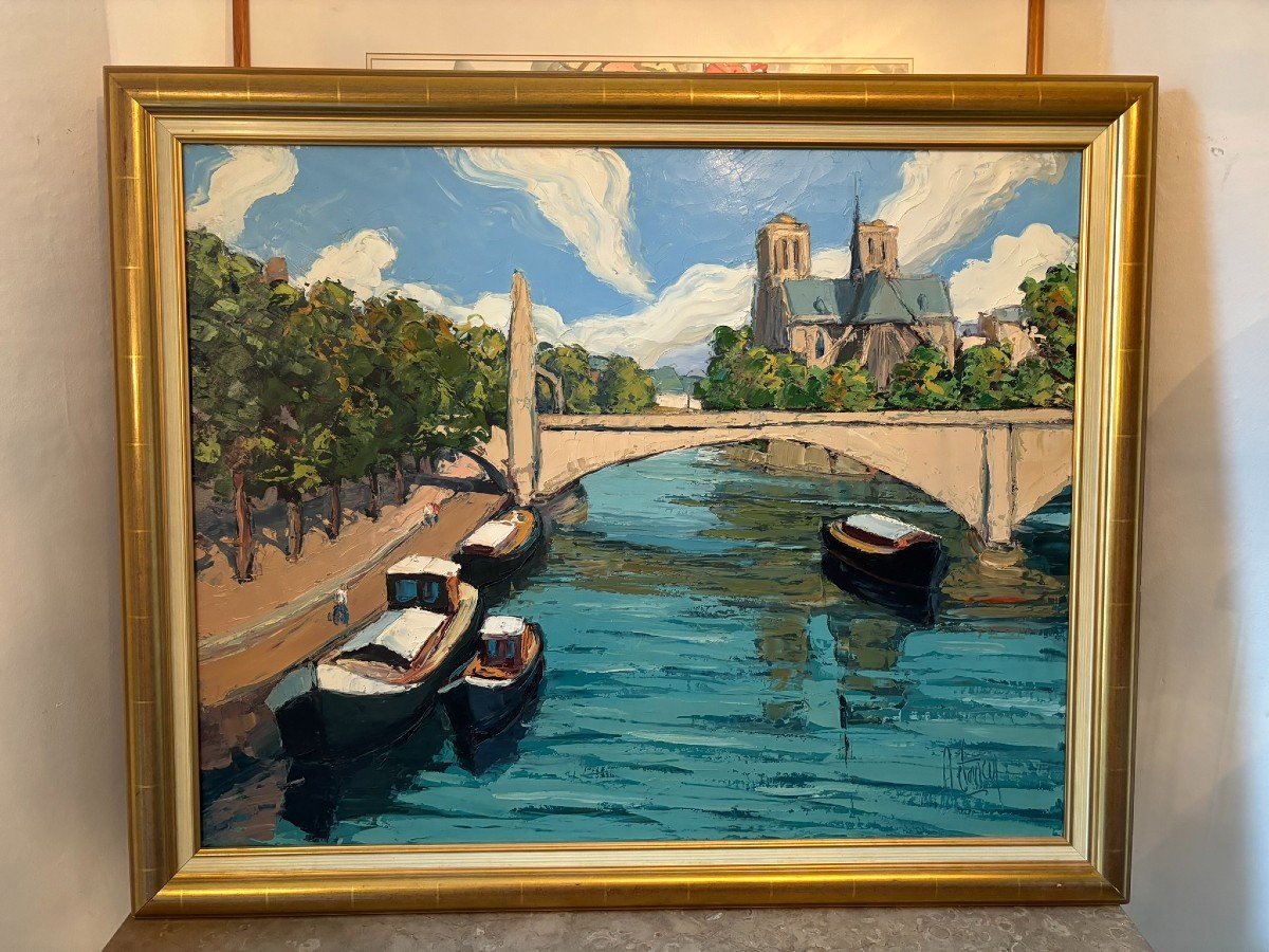 La Seine et Notre Dame de Paris