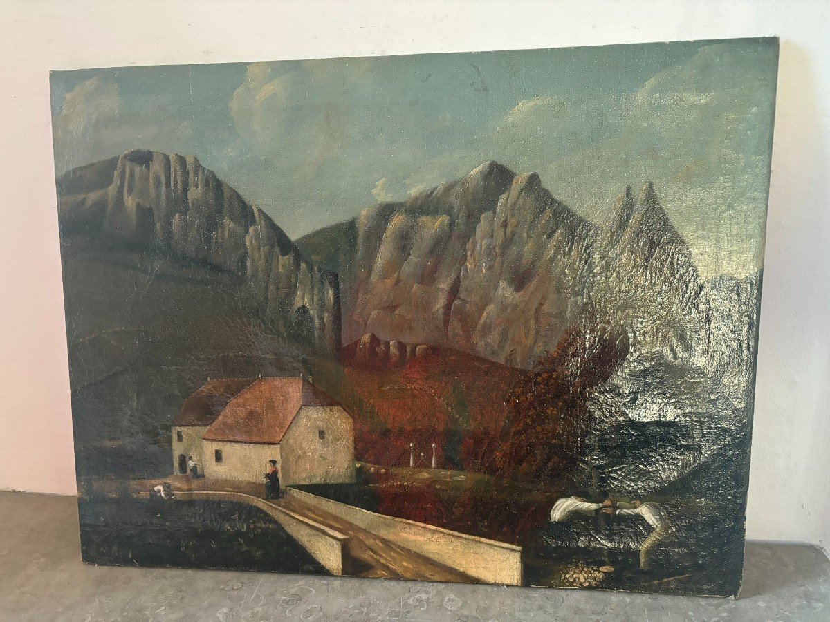 19th Century Mountainous Landscape-photo-1