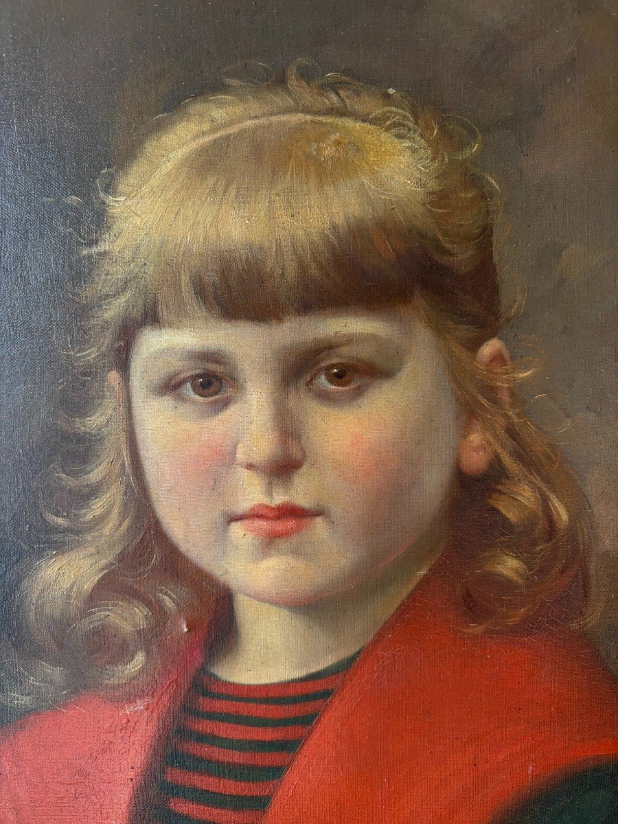 Portrait Of A Little Girl From 1887-photo-4