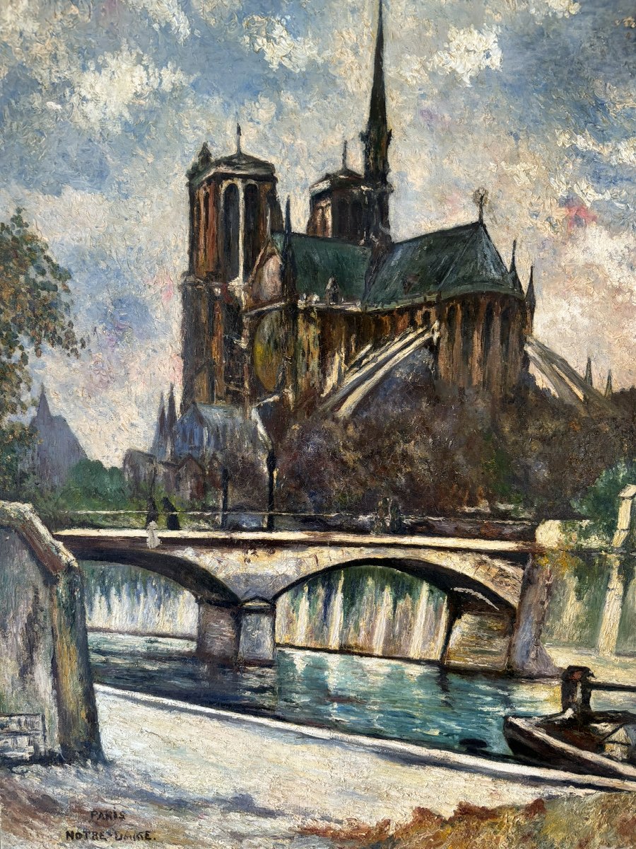 Notre Dame Of Paris From 1909-photo-3