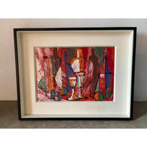 Abstract Still Life Signed Igor Prokop