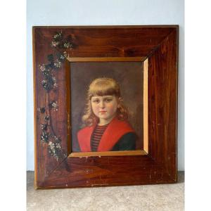 Portrait Of A Little Girl From 1887