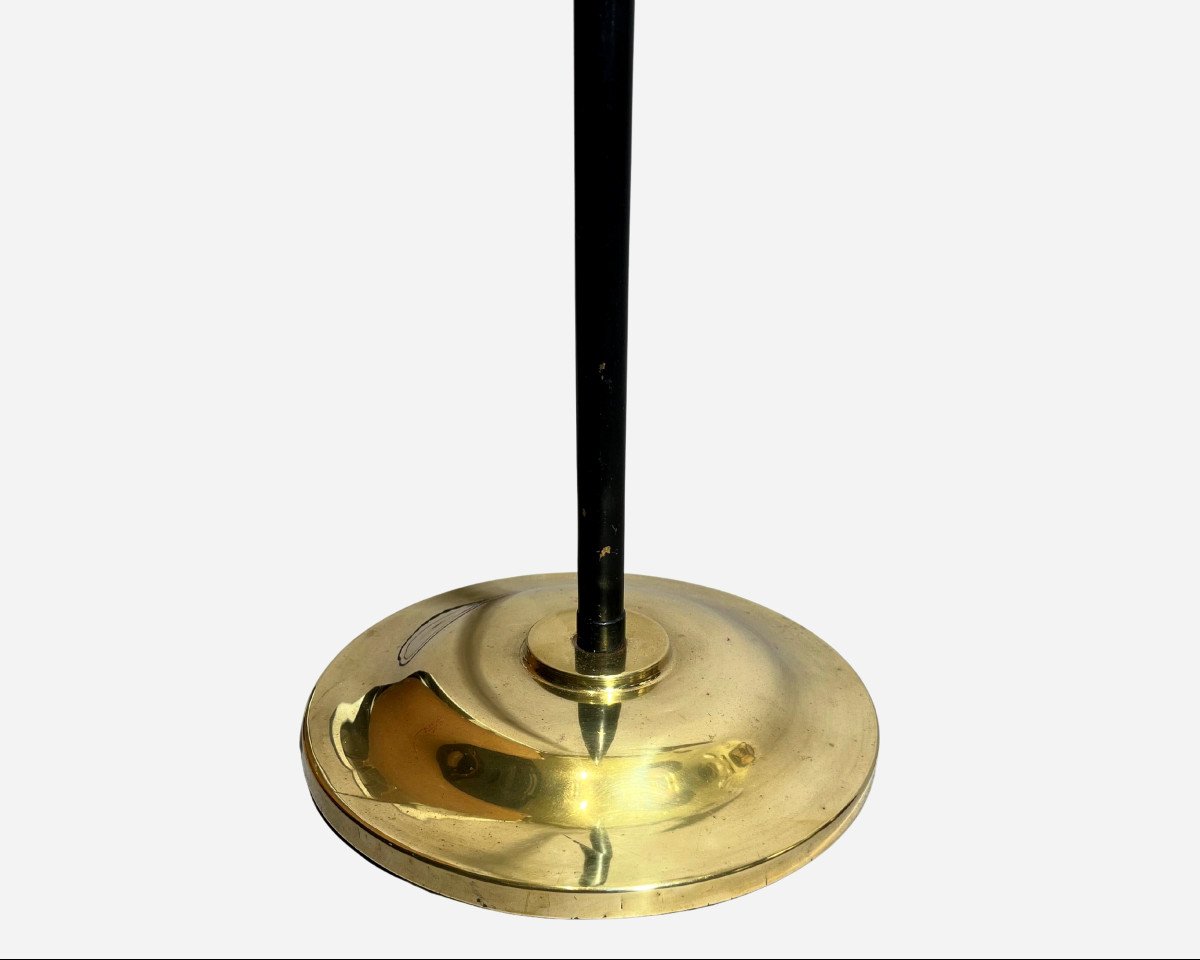 Adjustable “diabolo” Floor Lamp, Maison Lunel Editions, Paris, France, Circa 1960-photo-1