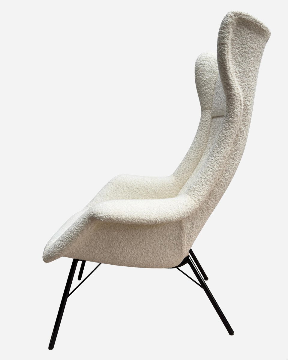 Paire De Fauteuils, Par Miroslav Navratil, éditions Ton, République Tchèque, Vers 1960-photo-3